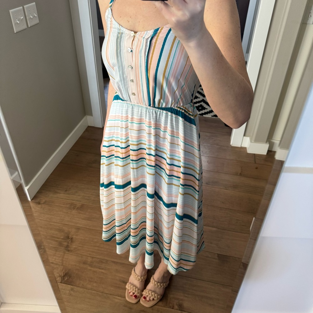 NWT LC Lauren Conrad Swept Ashore Dress sz 2 - Picture 2 of 15